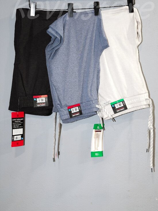 Kirkland Signature Pants - 3 pairs Kirkland Signature Women's Lightweight Crop Pants . Price is for 3 pairs